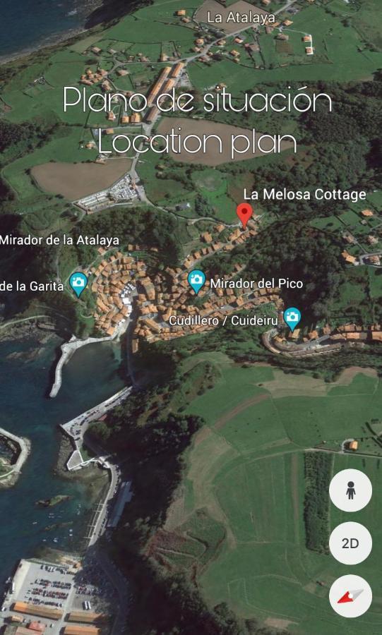 La Melosa Cottage Cudillero Kültér fotó